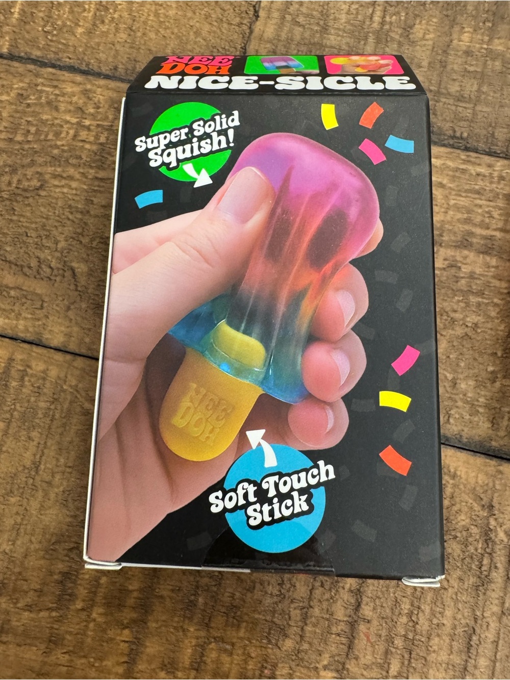 NeeDoh Nice-Sicle Popsicle Squishy Stress Toys Set Of 3 Colors AUTHENTIC NEW - Picture 6 of 7